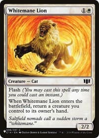 Whitemane Lion (C14) from The List Reprints