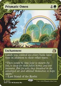 Prismatic Omen from Wilds of Eldraine: Enchanting Tales