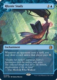Rhystic Study from Wilds of Eldraine: Enchanting Tales