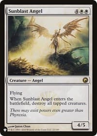 Sunblast Angel from The List Reprints