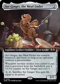Syr Ginger, the Meal Ender (Extended Art) from Wilds of Eldraine