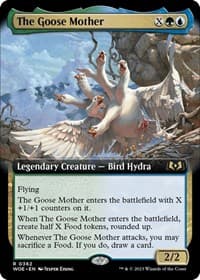 The Goose Mother (Extended Art) from Wilds of Eldraine
