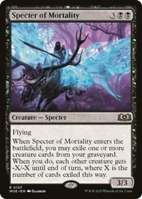 Specter of Mortality from Wilds of Eldraine