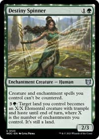 Destiny Spinner from Commander: Wilds of Eldraine