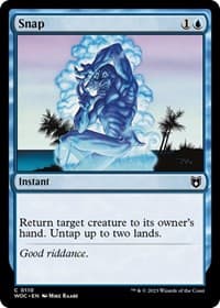 Snap from Commander: Wilds of Eldraine