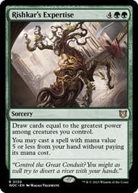 Rishkar's Expertise from Commander: Wilds of Eldraine