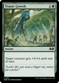 Titanic Growth from Wilds of Eldraine