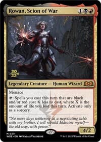 Rowan, Scion of War from Prerelease Cards