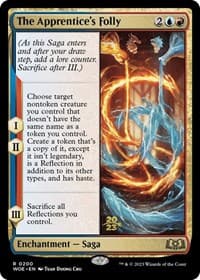 The Apprentice's Folly from Prerelease Cards