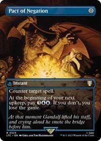 Pact of Negation (Borderless) from Commander: The Lord of the Rings: Tales of Middle-earth