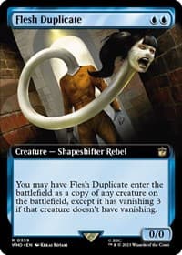 Flesh Duplicate (Extended Art) from Universes Beyond: Doctor Who
