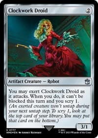 Clockwork Droid (Surge Foil) from Universes Beyond: Doctor Who