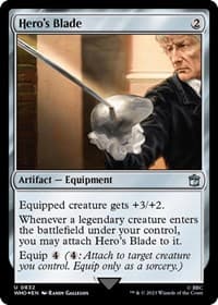 Hero's Blade (Surge Foil) from Universes Beyond: Doctor Who