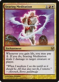 Searing Meditation from Duel Decks: Ajani vs. Nicol Bolas