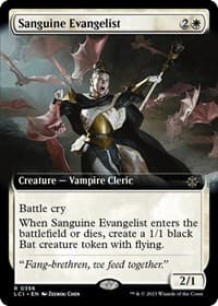 Sanguine Evangelist (Extended Art) from The Lost Caverns of Ixalan