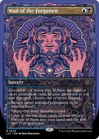 Wail of the Forgotten (Borderless) from The Lost Caverns of Ixalan