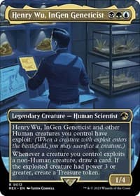 Henry Wu, InGen Geneticist (Borderless) from Universes Beyond: Jurassic World Collection