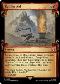 Call for Aid (Showcase Scrolls) from Commander: The Lord of the Rings: Tales of Middle-earth