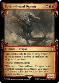 Cavern-Hoard Dragon (Showcase Scrolls) from Commander: The Lord of the Rings: Tales of Middle-earth