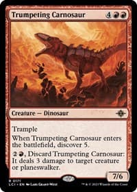 Trumpeting Carnosaur from The Lost Caverns of Ixalan