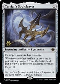Tarrian's Soulcleaver from Prerelease Cards