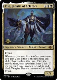 Vito, Fanatic of Aclazotz from Prerelease Cards