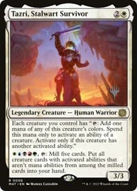 Tazri, Stalwart Survivor from Promo Pack: The Lost Caverns of Ixalan