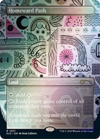 Homeward Path (1467) (Rainbow Foil) from Secret Lair Drop Series
