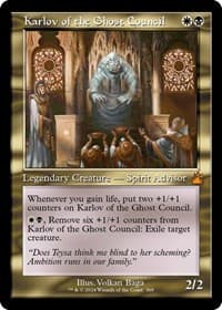 Karlov of the Ghost Council (Retro Frame) from Ravnica Remastered