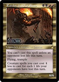 Rakdos, Lord of Riots (Retro Frame) (Serial Numbered) from Ravnica Remastered
