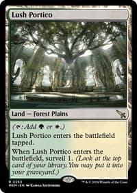 Lush Portico from Murders at Karlov Manor