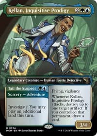 Kellan, Inquisitive Prodigy (Borderless) from Murders at Karlov Manor