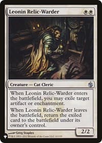 Leonin Relic-Warder (MBS) from The List Reprints