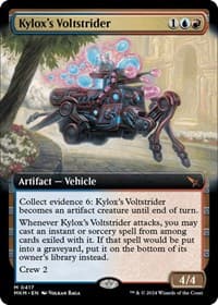 Kylox's Voltstrider (Extended Art) from Murders at Karlov Manor