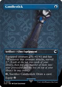 Candlestick (Borderless) from Ravnica: Clue Edition