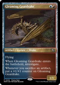 Gleaming Geardrake from Promo Pack: Murders at Karlov Manor