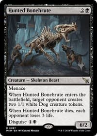 Hunted Bonebrute from Promo Pack: Murders at Karlov Manor