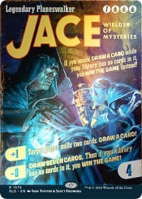 Jace, Wielder of Mysteries (Rainbow Foil) from Secret Lair Drop Series