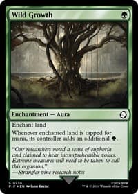 Wild Growth (Surge Foil) from Universes Beyond: Fallout