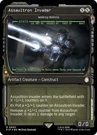 Assaultron Invader - Walking Ballista (Showcase) (Surge Foil) from Universes Beyond: Fallout