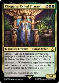 Cleopatra, Exiled Pharaoh from Universes Beyond: Assassin's Creed