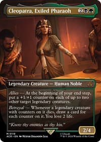 Cleopatra, Exiled Pharaoh (Borderless) from Universes Beyond: Assassin's Creed