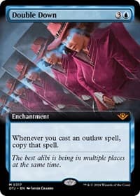 Double Down (Extended Art) from Outlaws of Thunder Junction