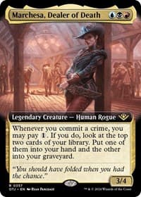 Marchesa, Dealer of Death (Extended Art) from Outlaws of Thunder Junction