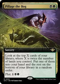 Pillage the Bog (Extended Art) from Outlaws of Thunder Junction