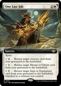 One Last Job (Extended Art) from Outlaws of Thunder Junction