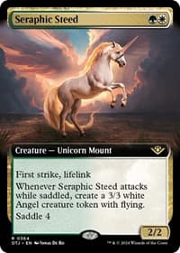 Seraphic Steed (Extended Art) from Outlaws of Thunder Junction