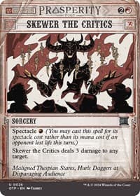 Skewer the Critics from Outlaws of Thunder Junction: Breaking News