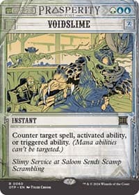 Voidslime from Outlaws of Thunder Junction: Breaking News