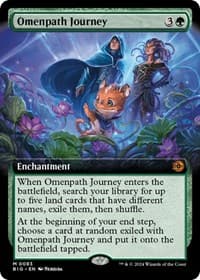 Omenpath Journey (Extended Art) from Outlaws of Thunder Junction: The Big Score